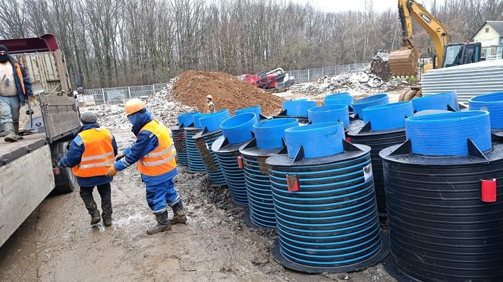 Очередной этап благоустройства парка Крылатские холмы 